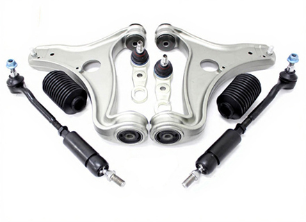 Suspension wishbone arms, ball joints & tie rods kit front. Porsche 993 1989-94 (NEW) Part No. 99334101702 / 99334101802 - 99334104902, 99334104906, 99334104907, 99334101700, 99334101801, 99334101702, 99334101802, 99334141501, 993.341.415.01, 993 341 415 01, 993.341.017.02, 993 341 017 02, 99334141500, 993.341.415.00, 993 341 415 00, 993.341.017.00, 993 341 017 00, 99334703105, PCG419831C